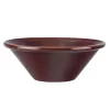 BOLLE 38 CM BORDEAUX