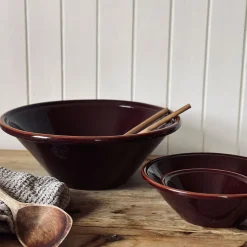 BOLLE 38 CM BORDEAUX
