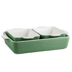 ILDFAST SETT  3 PK. / 1 X 33 CM + 2 X 16 CM GRØNN