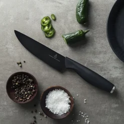 KOKKEKNIV 16 CM SORT KNIVBLAD