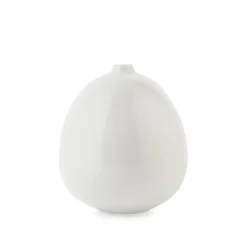 VASE 10,5 X 12 CM HVIT