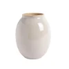 VASE SOFT 17,5X21,2 CM OFF-WHITE
