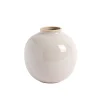 VASE SOFT 17,7X18,2 CM OFF-WHITE