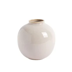 VASE SOFT 17,7X18,2 CM OFF-WHITE