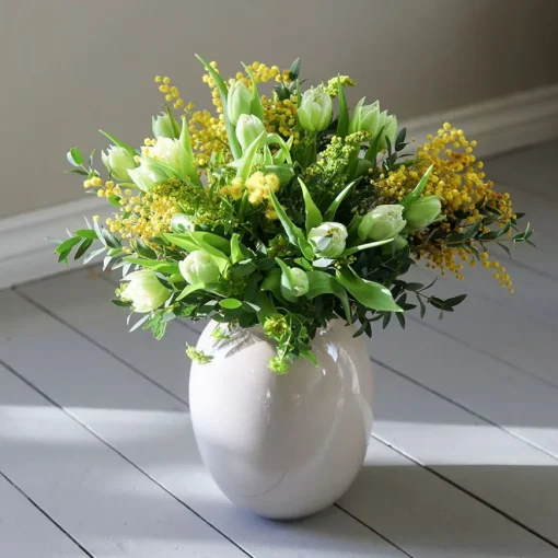 VASE SOFT 17,5X21,2 CM OFF-WHITE